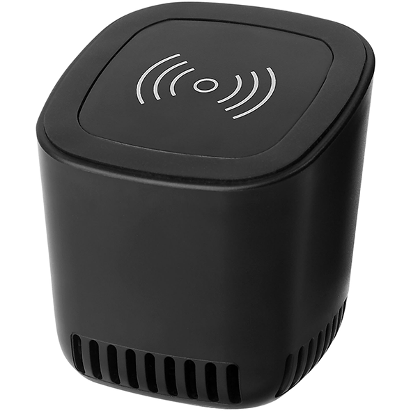 Bluetooth-högtalare med trådlös laddningsbas 